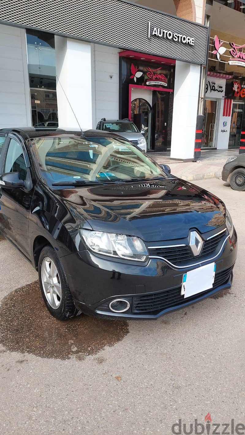 RENAULT LOGAN - 2016 - BLACK - 1600 CC - HIGHLINE - 88.000 KM 1