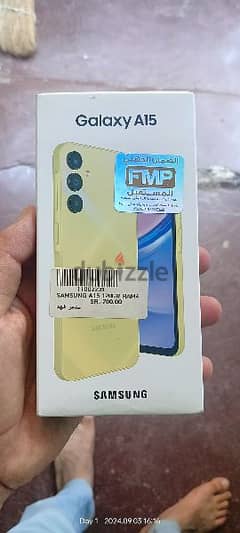 Samsung Galaxy A 15 yellow 128 G. 4GRam