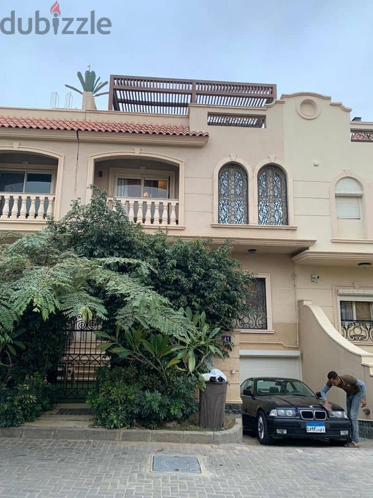 فيلا 260م متشطب بتكيفات ومفروشة بأثاث فاخر إيجار فيلينو Villino التجمع 2