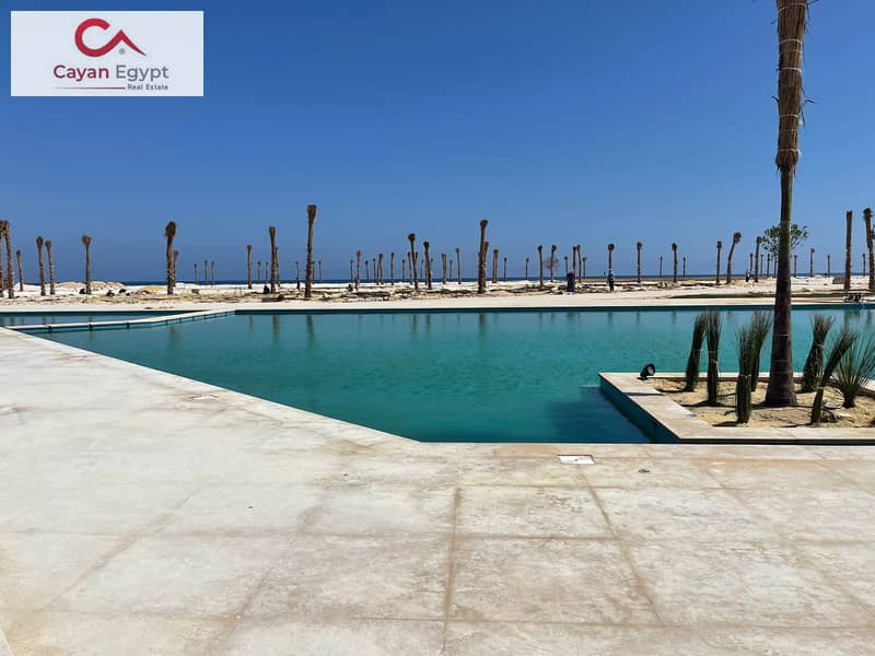 CHALET FOR SALE IN SEASHORE, RAS AL HEKMA Chalet 3bed in Seashore Hyde Park Over 8 Years 6