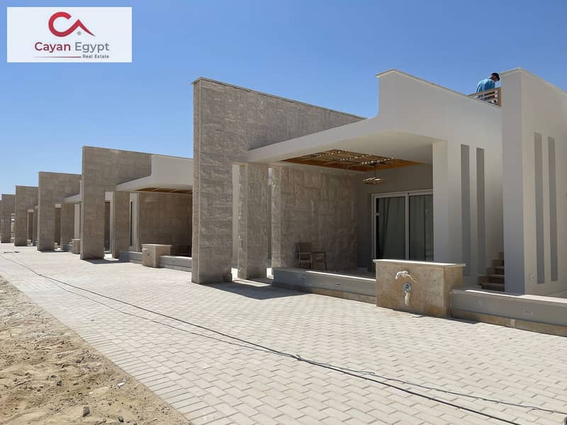 CHALET FOR SALE IN SEASHORE, RAS AL HEKMA Chalet 3bed in Seashore Hyde Park Over 8 Years 10