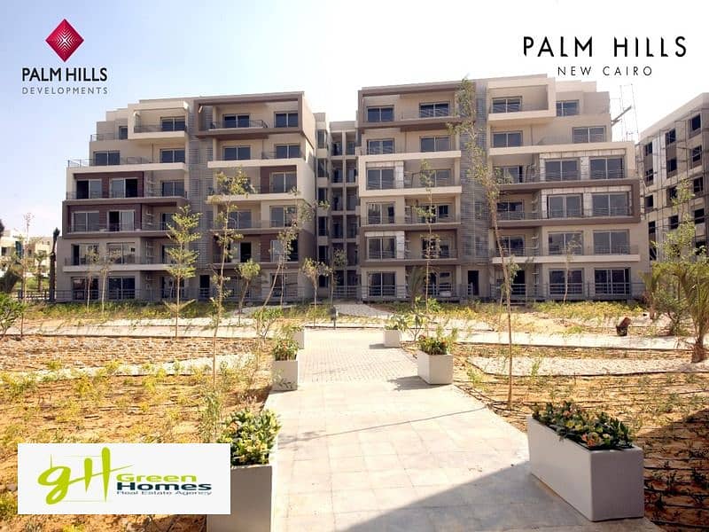 Apartment 183m ready to move best location in Palm Hills New Cairo 7