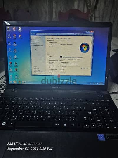 لاب توب سامسونج كور i3  ram 8 hdd500g