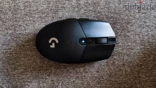 logitech g305 lightspeed wireless gaming mouse black/ لوجتيك ماوس 0