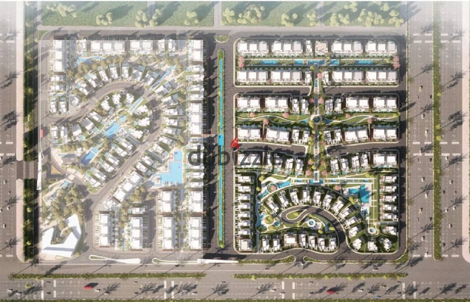 Villa 298m For Sale - New Zayed -The 8 Compound - Installments over 10year 1