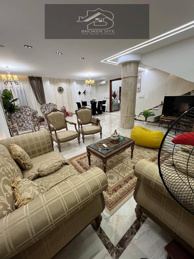 Villa for sale, 450 meters, super luxurious finishing, Al Khamayel / Sheikh Zayed 9