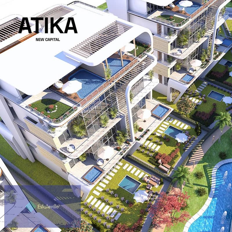 Exclusively in Tokaza compound, a villa with installments over 8 years next to Maxim Mall, with the best location and the strongest developer in New C 0