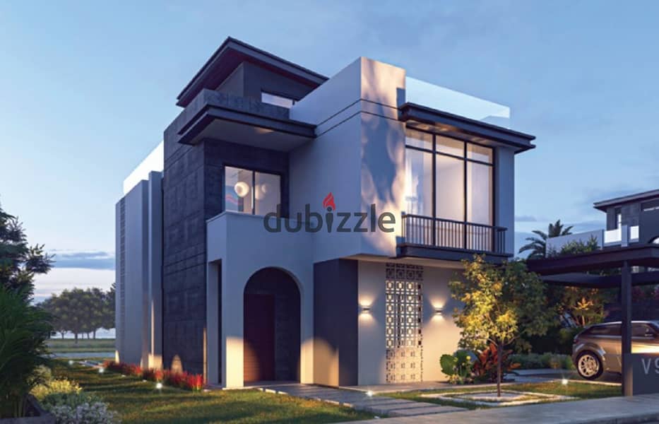 Villa 253m For Sale - New Zayed - The 8 Compound - Installments over 10years 10