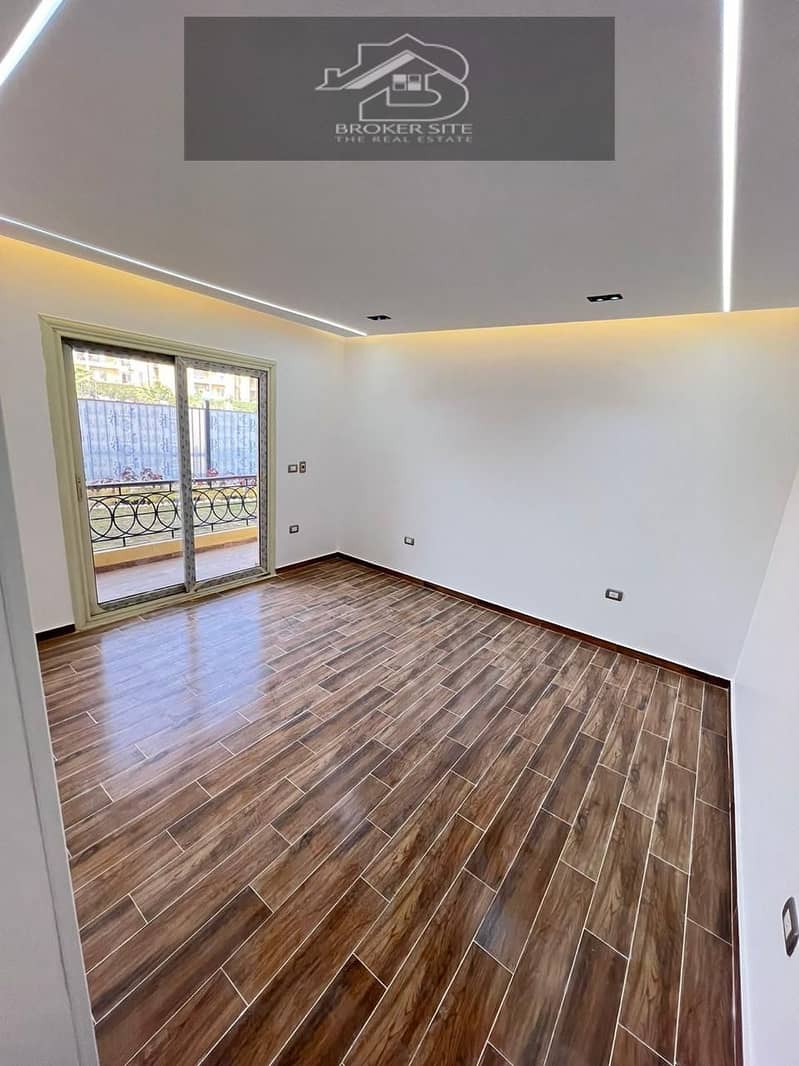 شقه ارضي بحديقة خاصة للبيع فى كمبوند الخمائل - الشيخ زايد Apartment For Sale Al Khamayl Sheikh Zayed 9