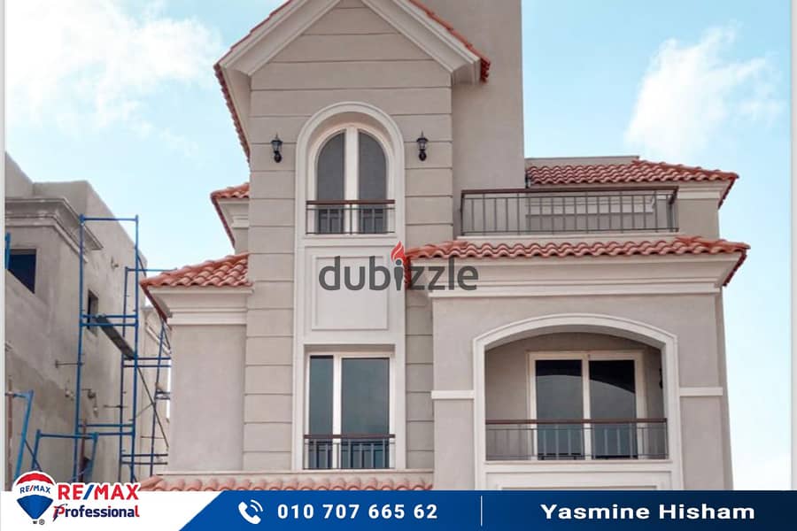 Receive a 2025 finished standalone villa in the heart of Smouha at the old price 1