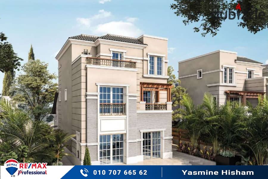 Receive a 2025 finished standalone villa in the heart of Smouha at the old price 6