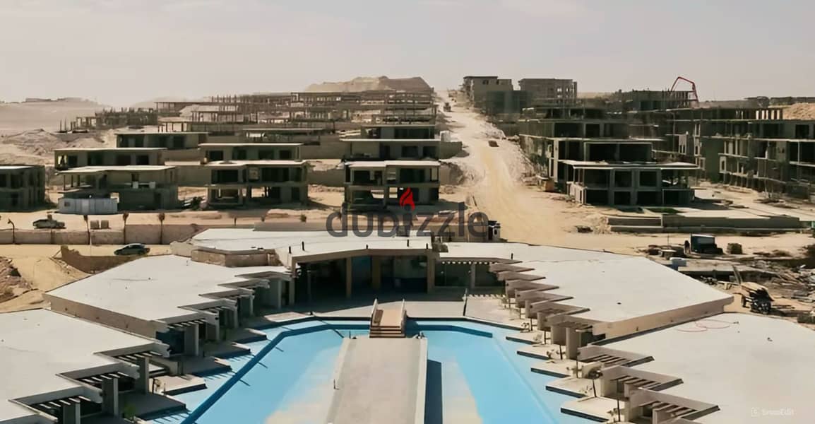 تاون هاوس Town House للبيع 130م + 40م جاردن رأس الحكمة 2