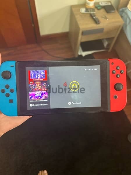 nintendo switch with extra controller and central controll system 0