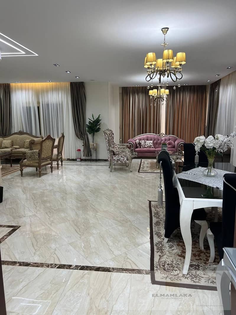 Apartment for sale in Al Khamail Compound in Sheikh Zayed, in front of Hyper One, for sale in Al Khamail, immediate delivery, fully finished 1