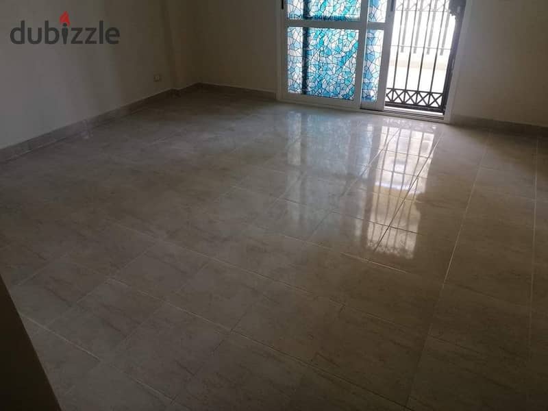 Apartment for rent in Madinaty, ground floor with a garden, area 186 square meters, sea view, B1 6