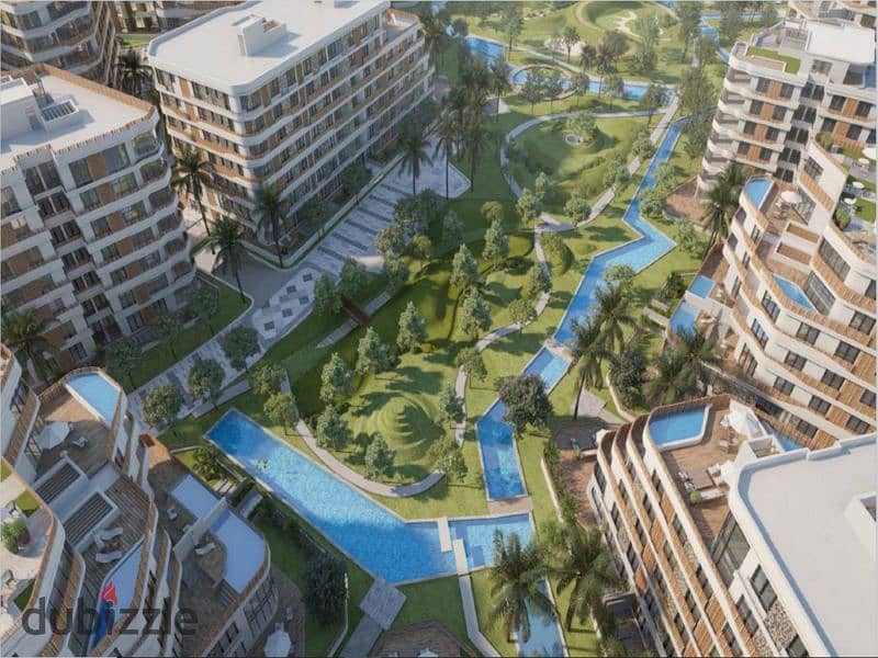 Book in Over Tatweer Misr, installments offer 10 years, a fully finished apartment in Bloom fields Compound with only 5% down payment | Receive a year 16