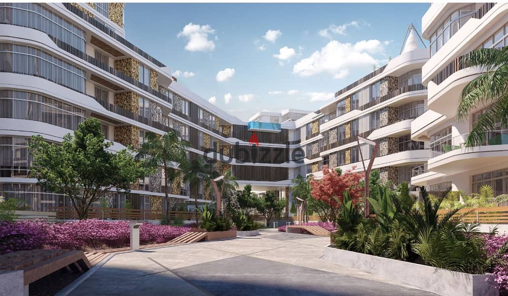 Book in Over Tatweer Misr, installments offer 10 years, a fully finished apartment in Bloom fields Compound with only 5% down payment | Receive a year 7