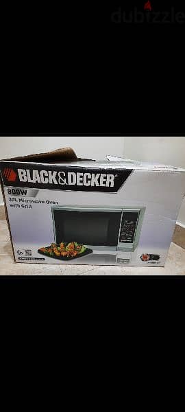 Black & Decker 30L microwave oven with grill 5