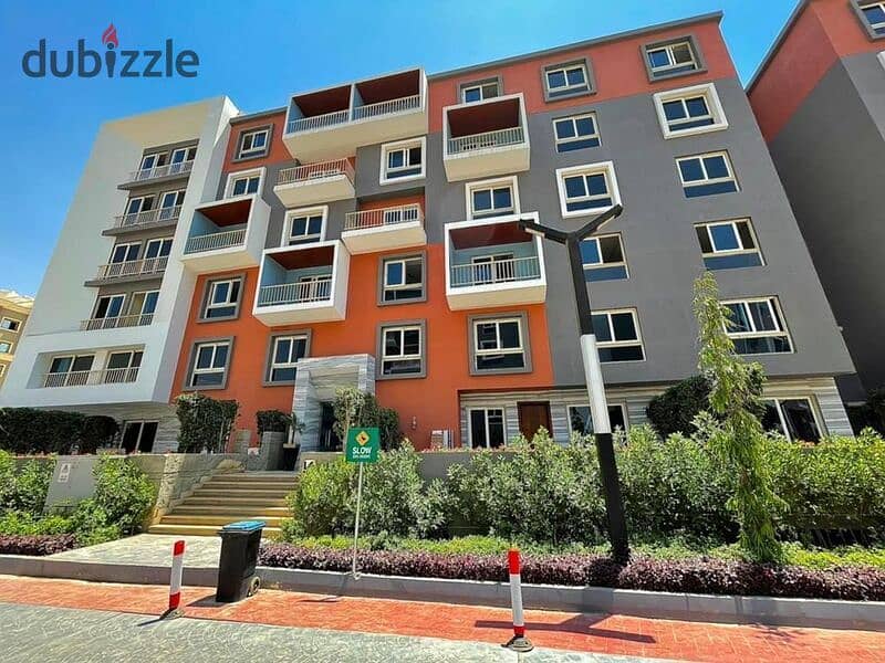 Apartment for sale, fully finished, in the heart of the settlement in Amorada Compound Immediate delivery at Amazing Location 10