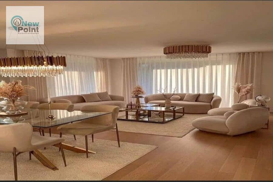 Fully furnished apartment, in installments over 10 years, developed by Bloomfields Misr 9