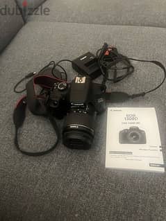 EOS 1300 D - Used twice - including lence / Bag