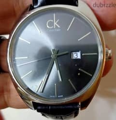 ساعه calvin klein اصليه ضد الماء سويسريه موديل k2f 211