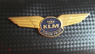 بروش Vintage KLM pilot pin  دبوس طيار هولندا      aviation boeing