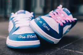 Nike SB Born X raised dunk low blue&pink