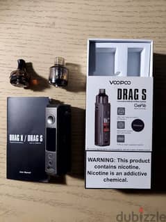 Vape Voopoo drag s فيب دراج 0