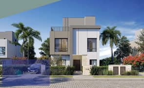 Stand alone villa for sale fully finished with installments over 10 years and only 5% down payment in Sodic East Compound Suez Road