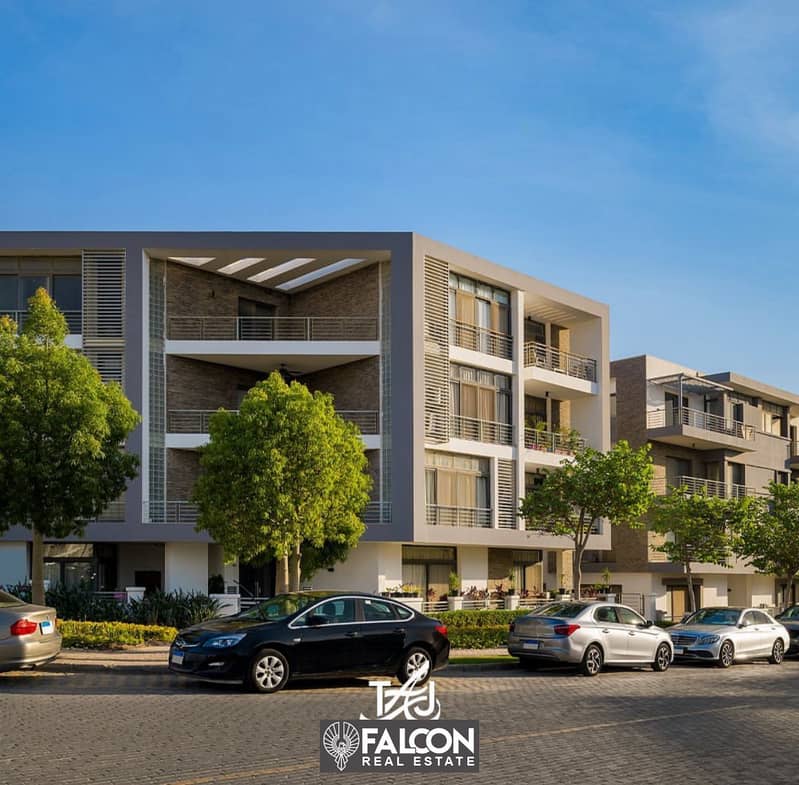 4 Bedrooms Duplex with the highest cash discount directly in front of Cairo Airport for sale with installments in Taj City, New Cairo 2