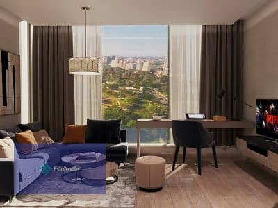 Fully lagoon view apartment for sale in installments over 10 years in the administrative capital directly in front of the diplomatic district 8