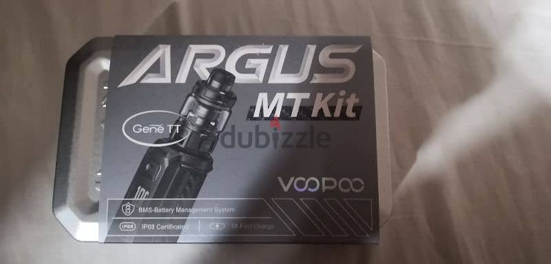 Voopoo ARGUS MT with Siren 2 tank and awt charger 5