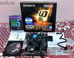 بندل جيل تاسع i5 9400f + gigabyte h310