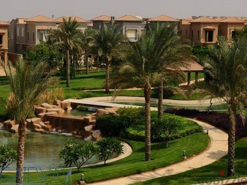 ستاندالون مفروشه للبيع ببرايفت بول وسعر حصري ف كمبوند بيلاجيو Bellagio 6