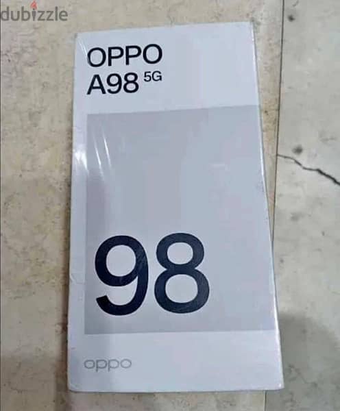 oppo A98 جديد منبرشم 0