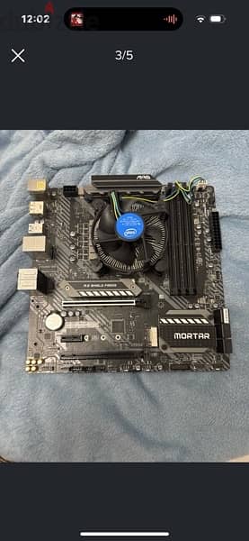 gpu + cpu + motherboard + case 1