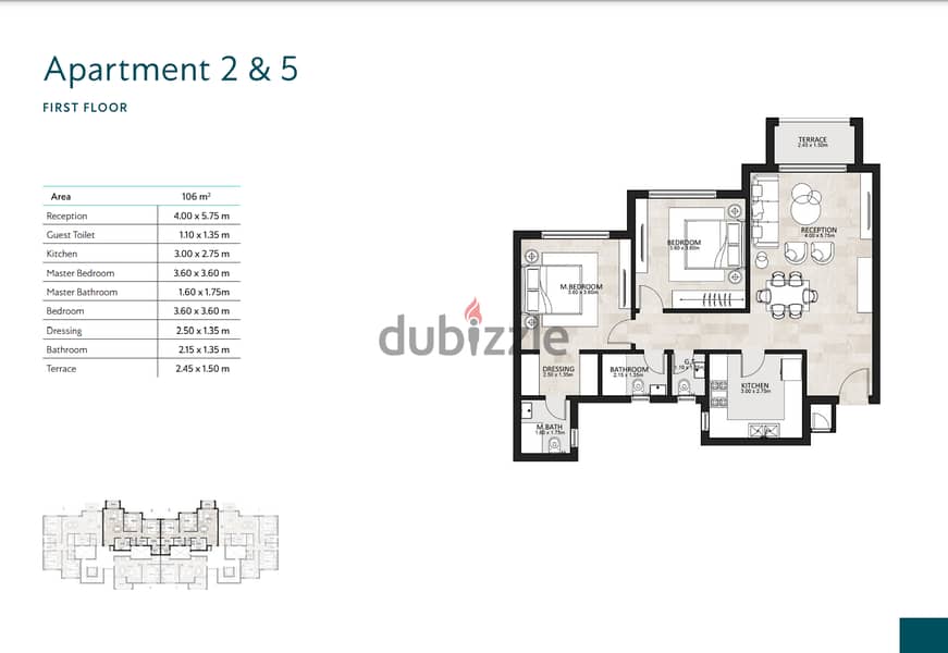 Fully finished 2 bedroom Apartment for sales in Gardenlakes Hydepark 2