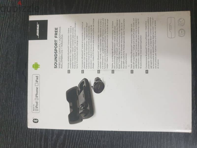 bose soundsport free wireless earbuds black سماعه bose sportبكل حاجتها 4