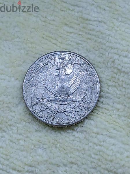 1978 quarter dollar liberty with mint mark with a good condition 1