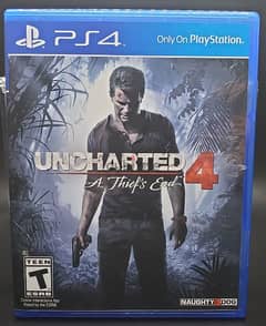 Uncharted 4 like new