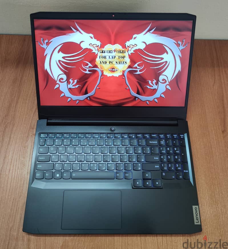 Lenovo ideapad gaming 3 Ryzen 7 5800h RTX 3050 Gaming Laptop 4