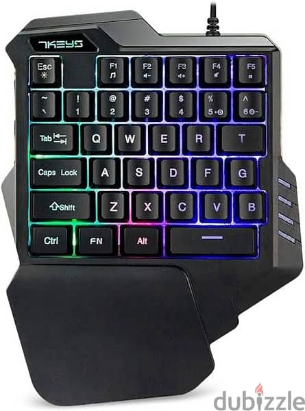 ‏G30 wired gaming keyboard one-handed 0