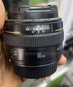 عدسة كانون 50mm 1.4 usm