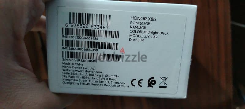 Honor x8p 8