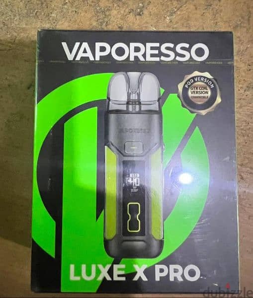 Vaporesso Luxe X Pro 40 Pod Kit vape فابوريسو لوكس برو جديد متبرشم فيب 1