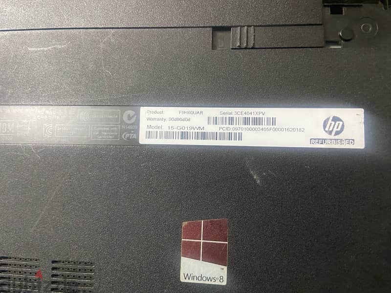 REFURBISHED- Hp Pavilion Laptop- 15-g019wm 3