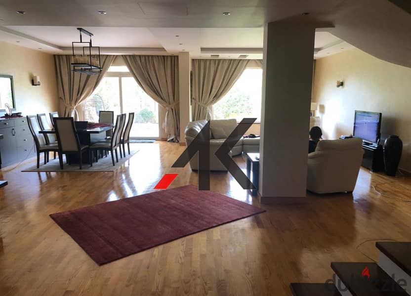 Prime Location Furnished Town House For Rent in La Terra - New Cairo 1