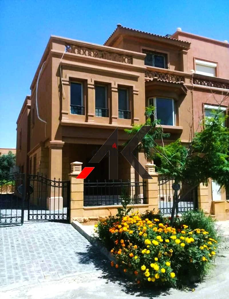 luxurious Finished Twin House For Rent in Bellagio - New Cairo 1