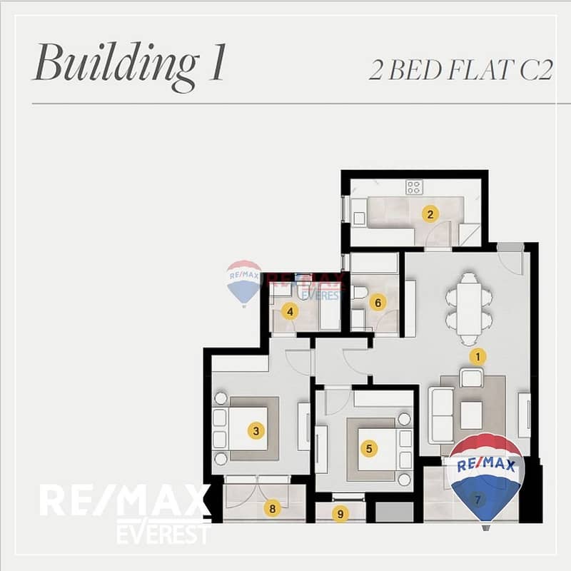 Prime location Resale apartment with roof in zed west - ElSheikh Zayed 4